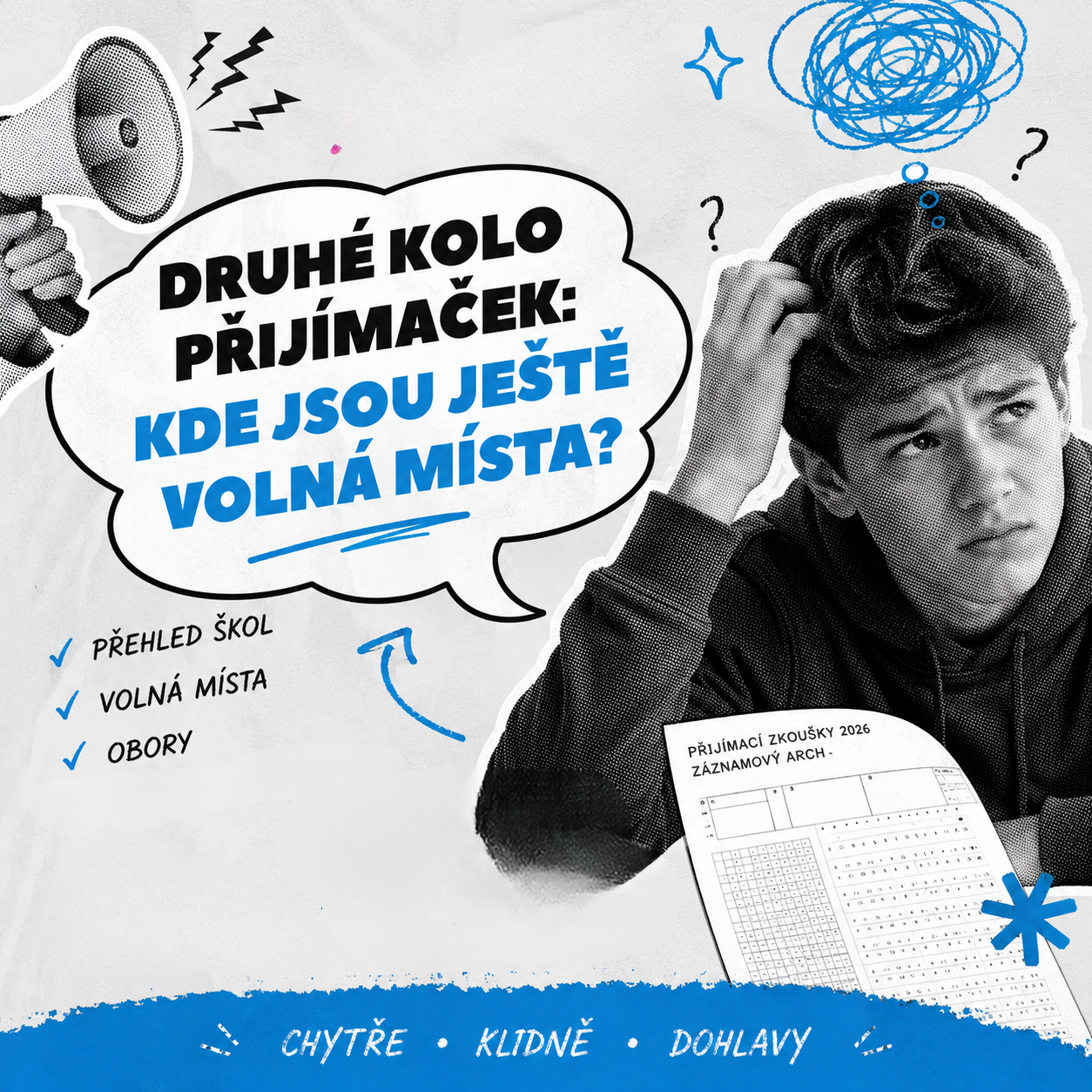 Druhé kolo přijímaček: Kde jsou ještě volná místa na středních školách?