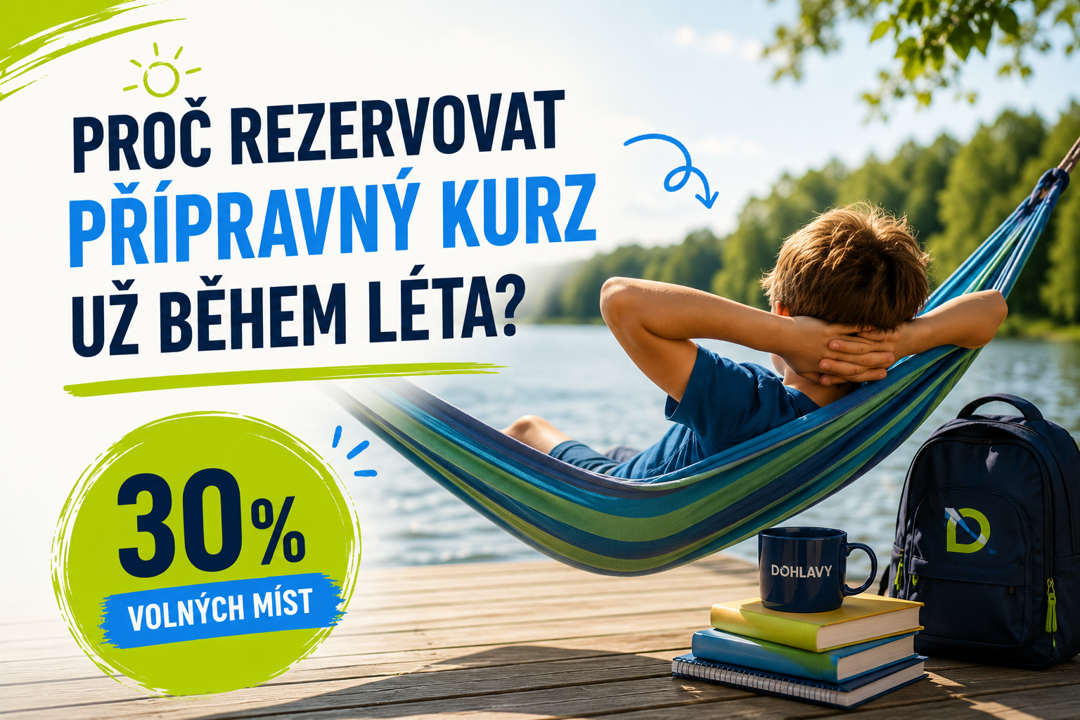 Proč rezervovat přípravný kurz na přijímačky už během léta?
